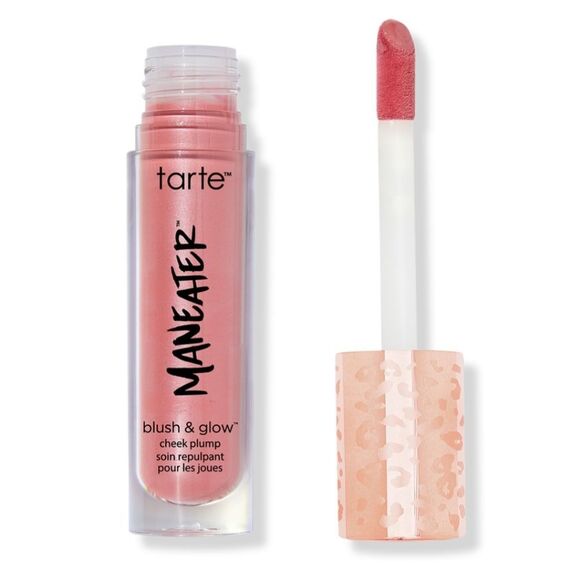 Tarte Maneater Blush & Glow Cheek Plump Hybrid Blush/Highlighter Pink New! - Picture 1 of 8